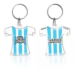 Souvenir Llavero personalizado camiseta fútbol - comprar online