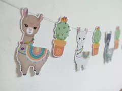 Banderín Guirnalda de figuras decorativas - F-Diseños 