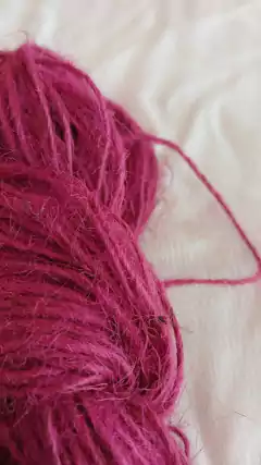 YUTE TEÑIDO 1 CABO FUCSIA - comprar online