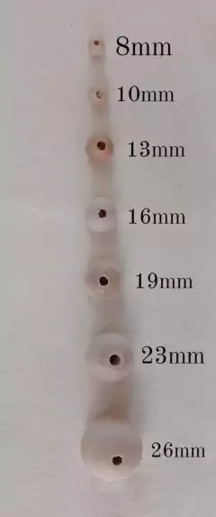 BOLITAS DE MADERA 23MM POR 10 - comprar online