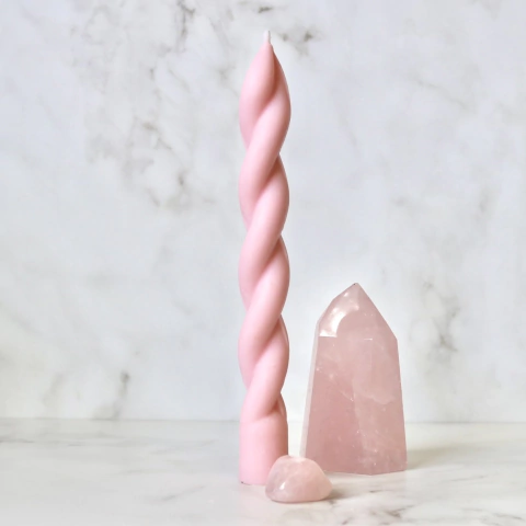 Vela Castical Torcida Rosa