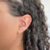 Piercing de Prata Argola Cravejada M - comprar online