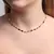 COLAR CHOKER DE CHAPINHA OVAL - BANHO OURO - comprar online