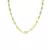 COLAR CHOKER DE CHAPINHA OVAL - BANHO OURO