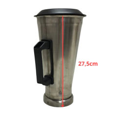 Copo Inox Completo para Liquidificador Lar2 Metvisa Original na internet