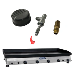 KIT REGISTRO RAMAL CHAPA DE LANCHE + BOTÃO E INJETOR na internet