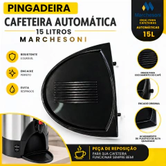 PINGADEIRA CAFETEIRA AUTOMATICA 15 LITROS MARCHESONI - comprar online