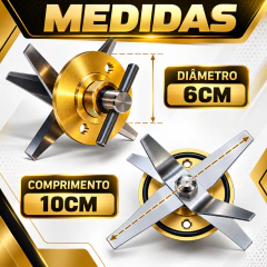 MANCAL HÉLICE COMPLETO LIQUIDIFICADOR BERMAR 4 LITROS BAIXA ROTAÇÃO / MODELO NOVO - comprar online