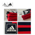 Adidas Cinta Half-Half Poomsae 4.3 cm - Negro/Rojo (Logo en goma sintética) - tienda en línea