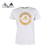 Adidas Playera Combat Sports Taekwondo (Blanco/Dorado)