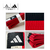 Adidas Cinta Half-Half Poomsae 4.3 cm - Negro/Rojo Individual - tienda en línea