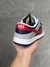Nike SB dunk low - cinza, azul e vermelho na internet