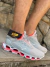 Mizuno Wave Prophecy X WK - Cinza com vermelho