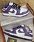 Nike SB Dunk Low - Roxo com branco