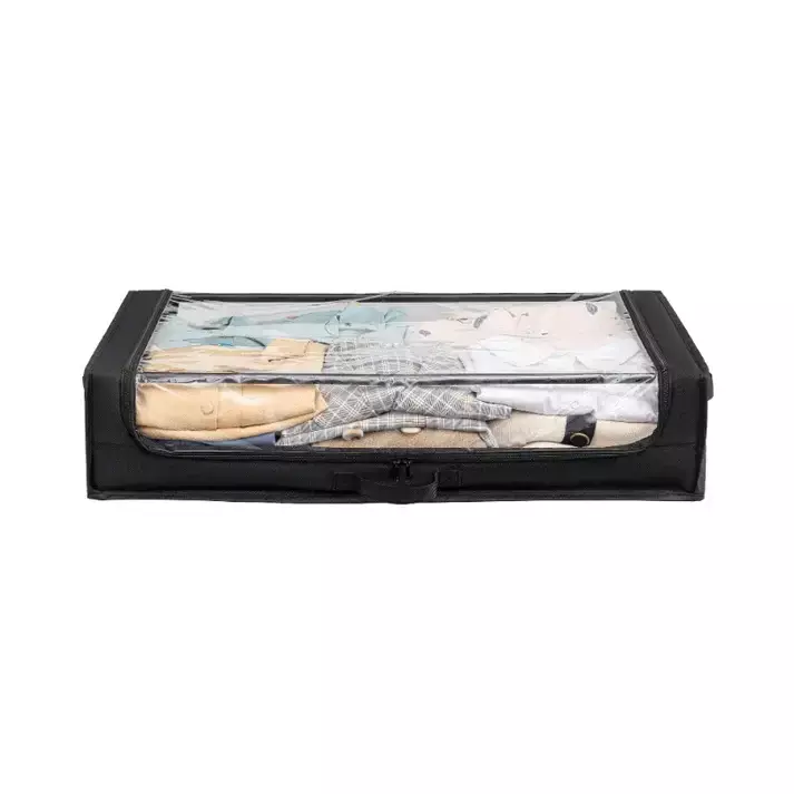 PACK 2 FUNDAS BAJO CAMA NEGRO