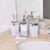 KIT DE ACCESORIOS DE BAÑO BLANCO en internet