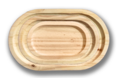 Bandeja chica / copetinero 9x15cm x24 unidades - Lepori