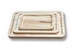 Bandeja Grande 14,5x23,5cm x6 unidades Rect - comprar online
