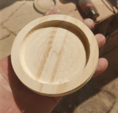 Posa Vaso Taza Madera 11cm x20 unidades en internet