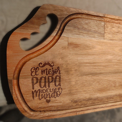Tabla Madera Grande Diseño Euca 28x47cm Dia Del Padre en internet