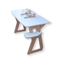 Escritorio Quick Design D115 Plus Encastrable Fácil Armado - Lepori