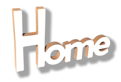 Letras Madera Home Plus 17x29cm Corporeo Melamina - Lepori