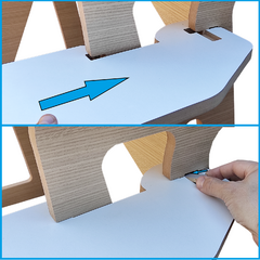 Imagen de Escritorio Quick Design D90 Plus Encastrable Fácil Armado