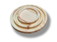 Bandeja Grande 19cm x6 unidades Redonda - comprar online