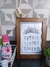 Quadro poster Guia lavanderia - comprar online
