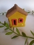 Casinha cerâmica decorativa porta velas