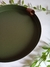 Bandeja redonda metal verde - comprar online