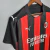 AC Milan 2020/21 ~ Camiseta Retro Local Roja y Negra en internet