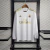 Real Madrid 2019/20 ~ White Retro Long Sleeves Shirt