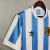 Argentina 1978 ~ White and Blue Retro Hoem Shirt on internet