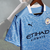 Manchester City 2020/21 ~ Camiseta Retro Local Celeste en internet