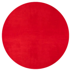 Tapete para Sala Coleção Carino 06 Vermelho Redondo 1,60 - comprar online