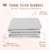 Kit 04 Cobre Leito Acordes Profissional Hotelaria Solteiro - Profissional Acordes - loja online