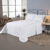 Kit Colcha Cobre Leito Soft Matelado em Costura King 3 Peças Dupla Face
