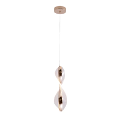 Pendente LED Dourado 10W 3000K 750lm Bivolt