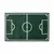 Tapete infantil interativo com desenho de campo de futebol, ideal para quartos de meninos.