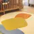 Tapete Quarto Infantil Redondo Kamet Abstrato