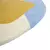Tapete Quarto Infantil Redondo Kamet Abstrato