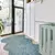 Tapete Quarto Infantil Orgânico Mar Aquamarine Azul na internet