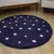 Tapete Quarto Infantil Estrelas Azul Marinho Redondo na internet