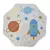 Tapete Quarto Infantil Orgânico Delicatta Doce Cosmos Bege - comprar online