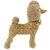 Cachorro Poodle Strass 18cm em Resina - comprar online