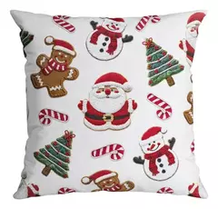 Capa de Almofada Natalina 503 43 x 43 cm
