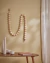 Colar de Madeira Decorativo Bege para Mesa 1,95 m - comprar online