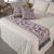 Peseira Grécia - Kit 5 Peças Com Almofadas Cheias Jacquard - loja online
