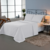 Imagem do Kit Colcha King Copacabana de Luxo 3 Peças - 300 Fios com Acabamento Matelado em Costura
